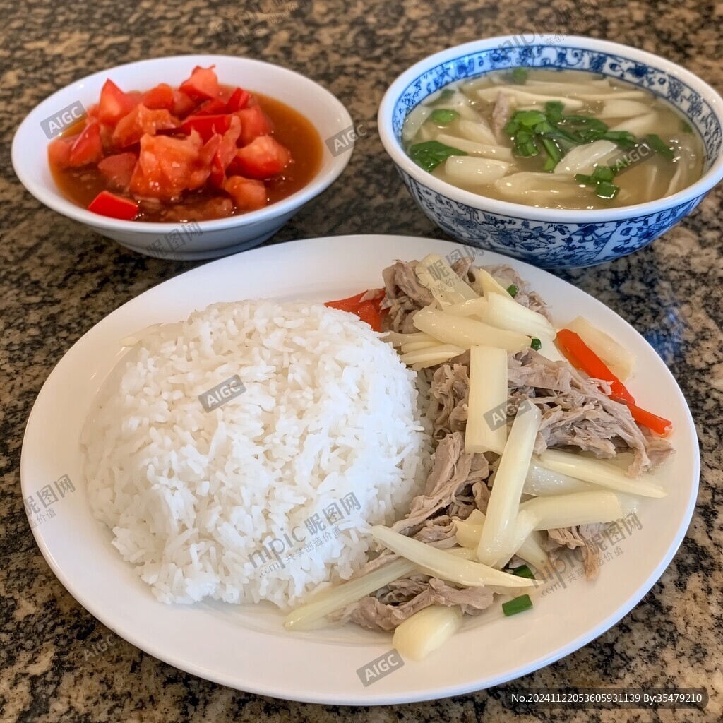 蕃茄牛肉套餐