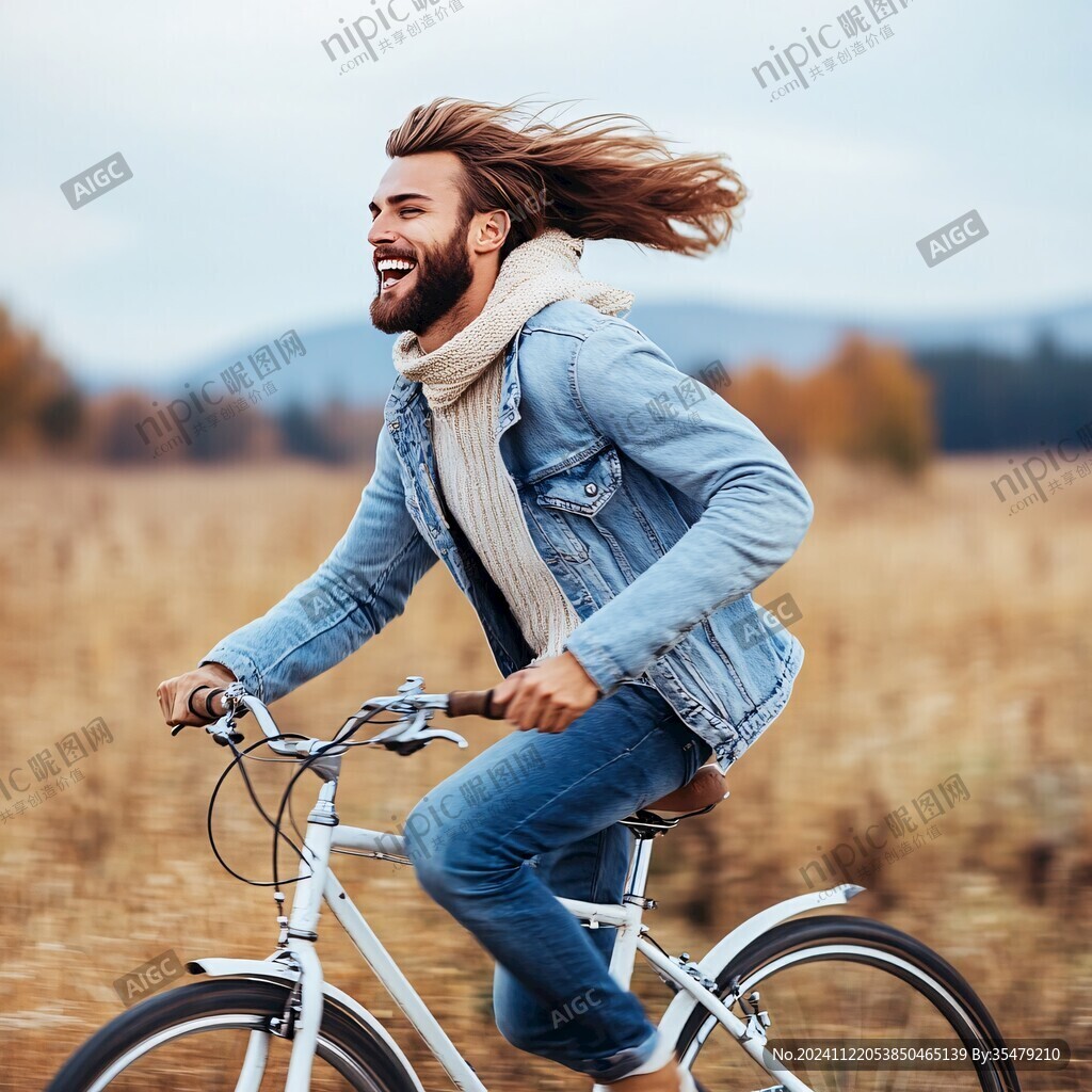 快樂騎行旅行者