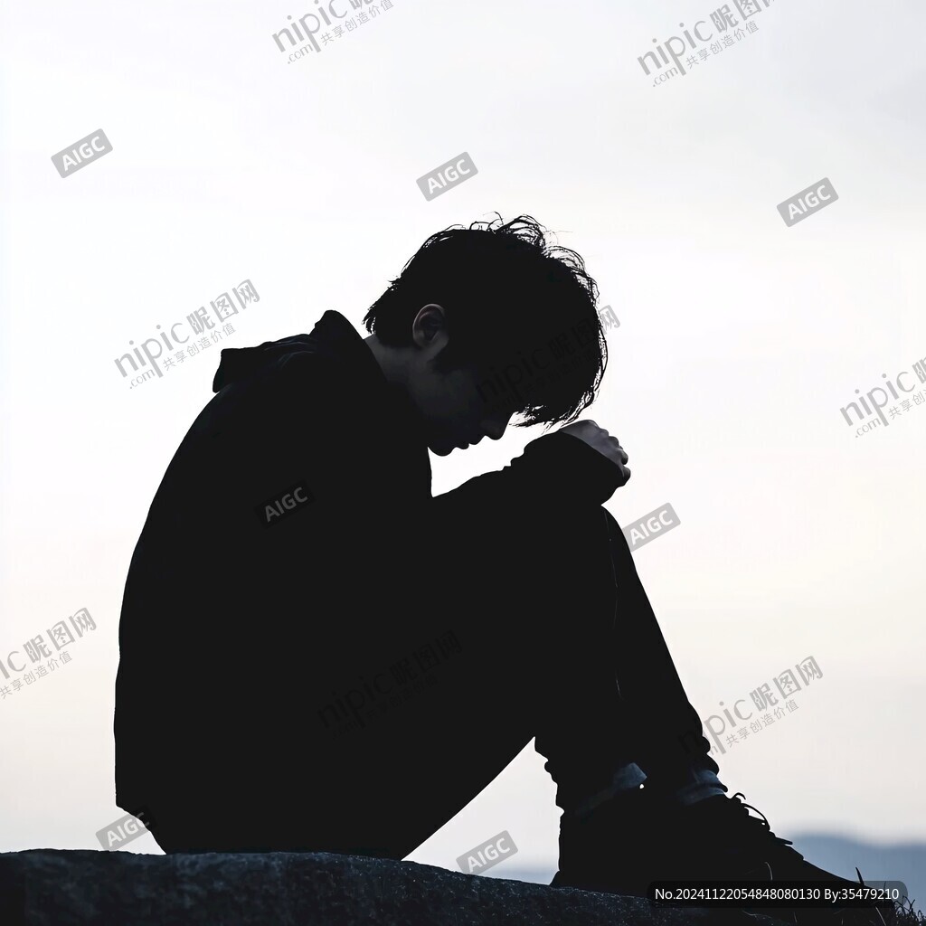 男生側身照