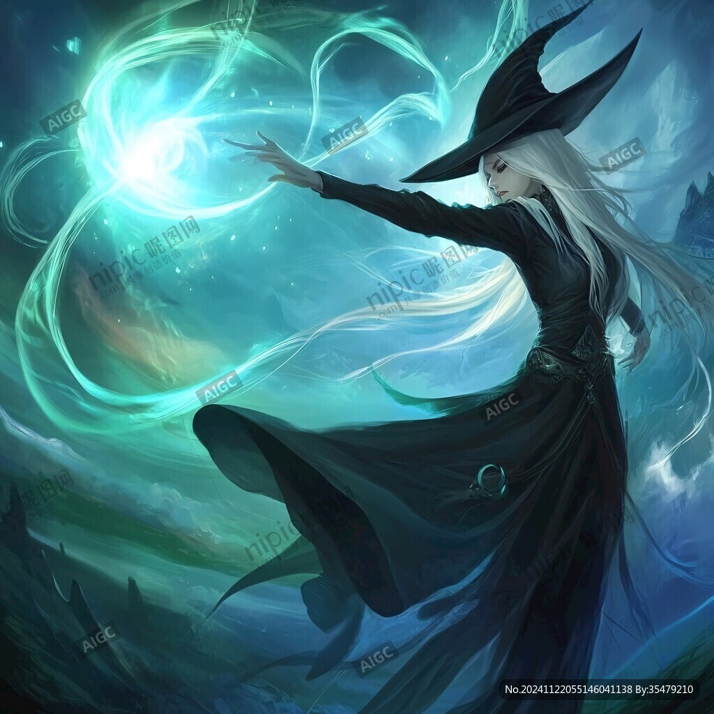 魔法師插畫