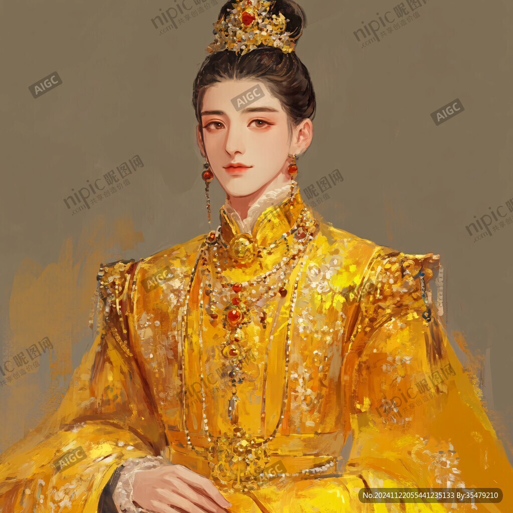 手繪皇后皇上