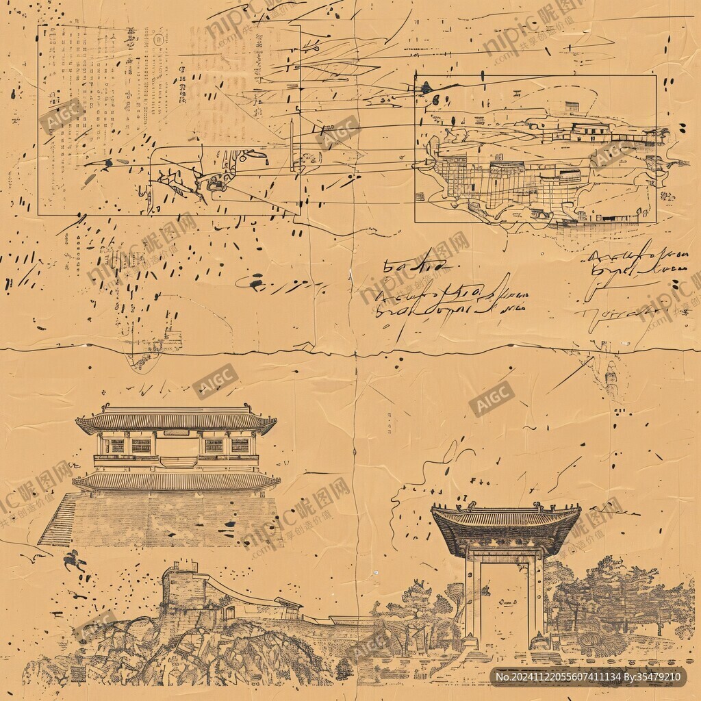 寧夏地標(biāo)建筑寧夏素描