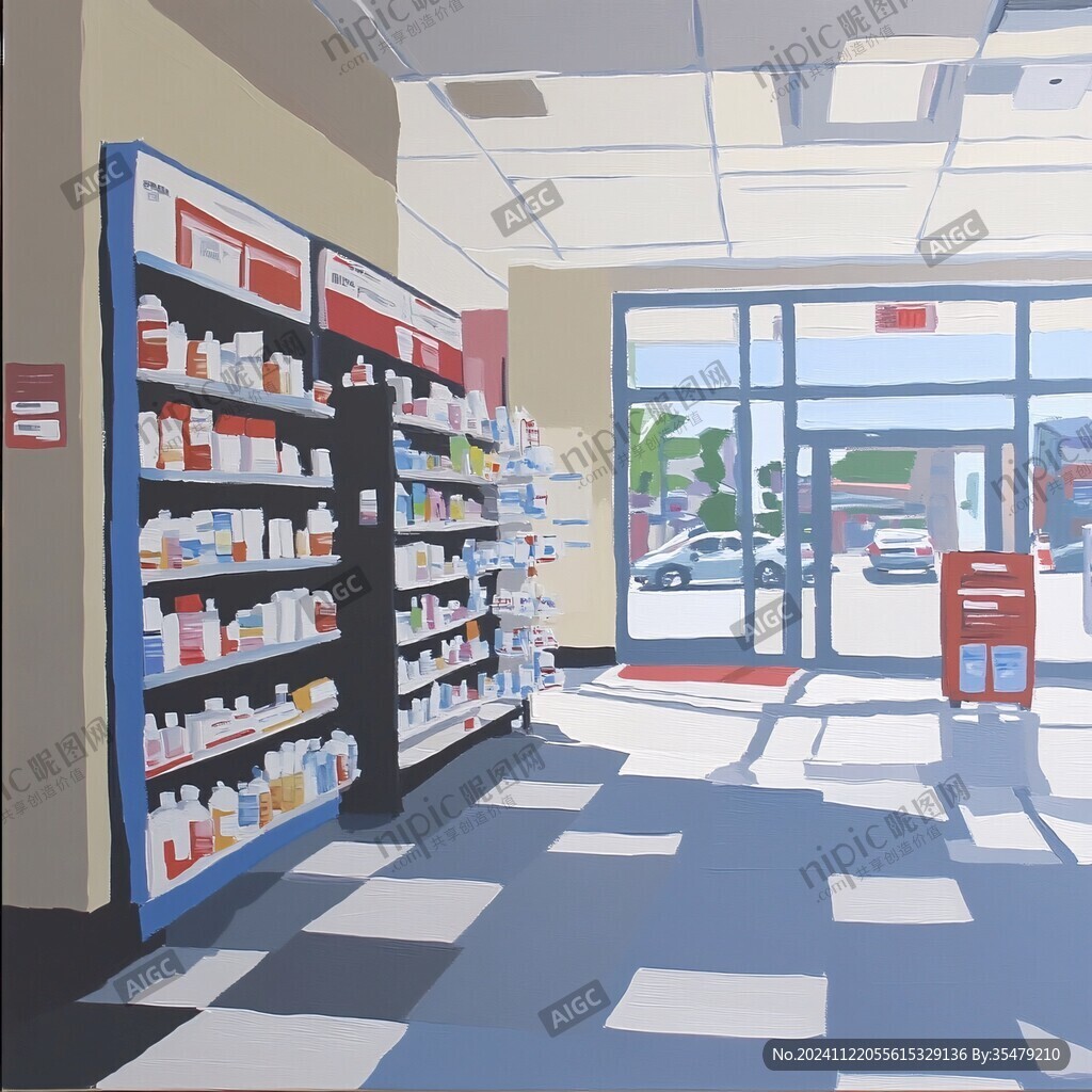 藥店內(nèi)部