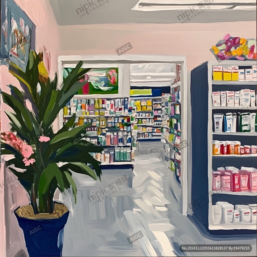 藥店內(nèi)部