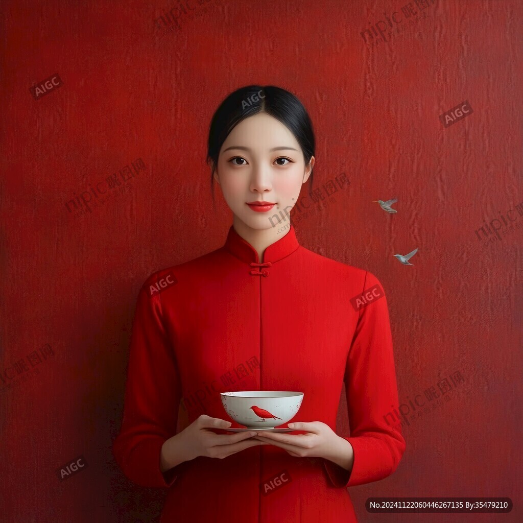 新中式美女