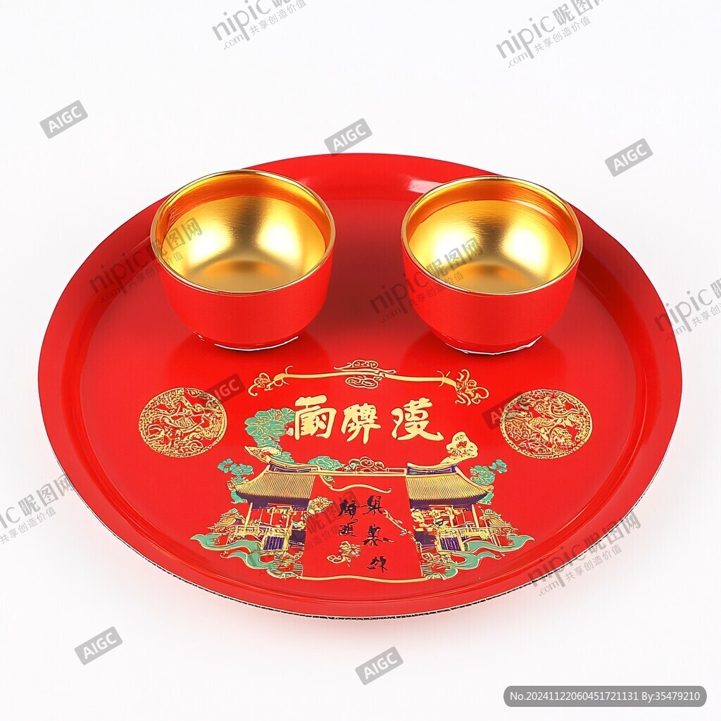 婚禮婚慶喜慶茶壺茶杯