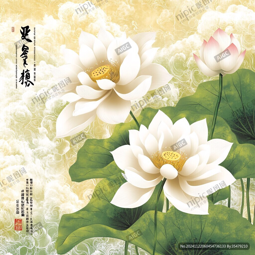 下載蓮花圖模板