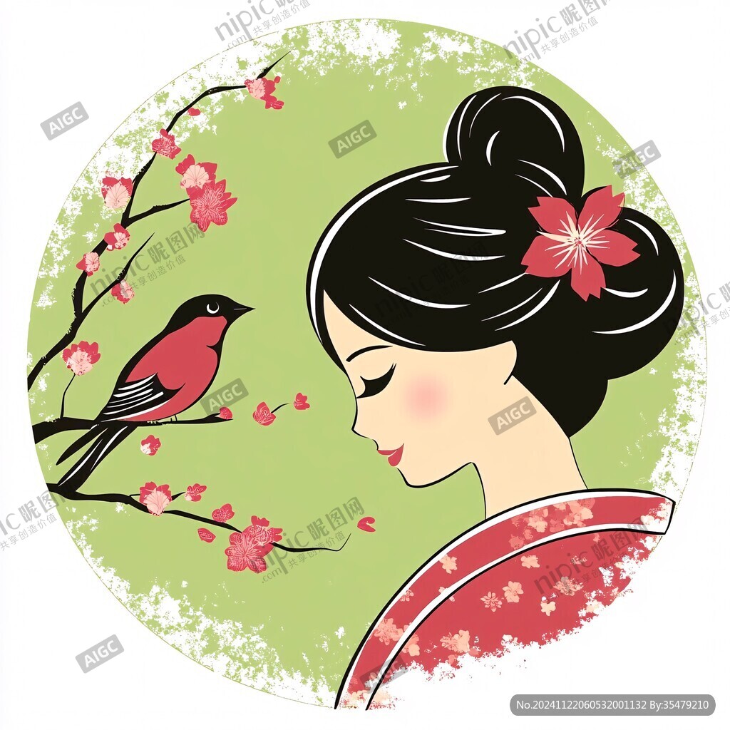 藝妓插圖