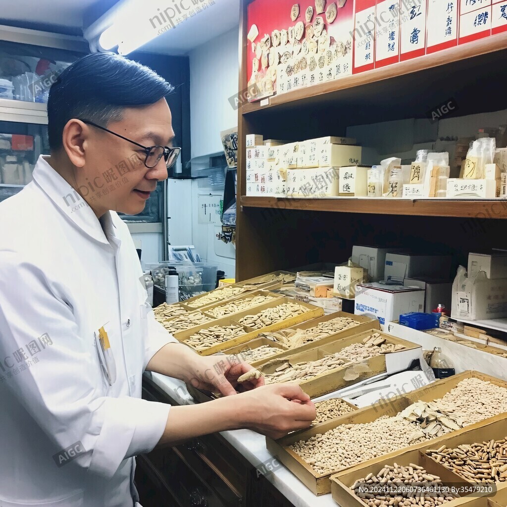 藥店抓藥