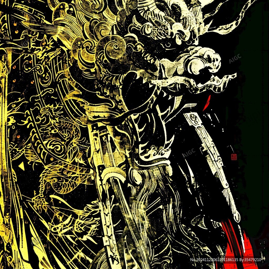 武士插畫