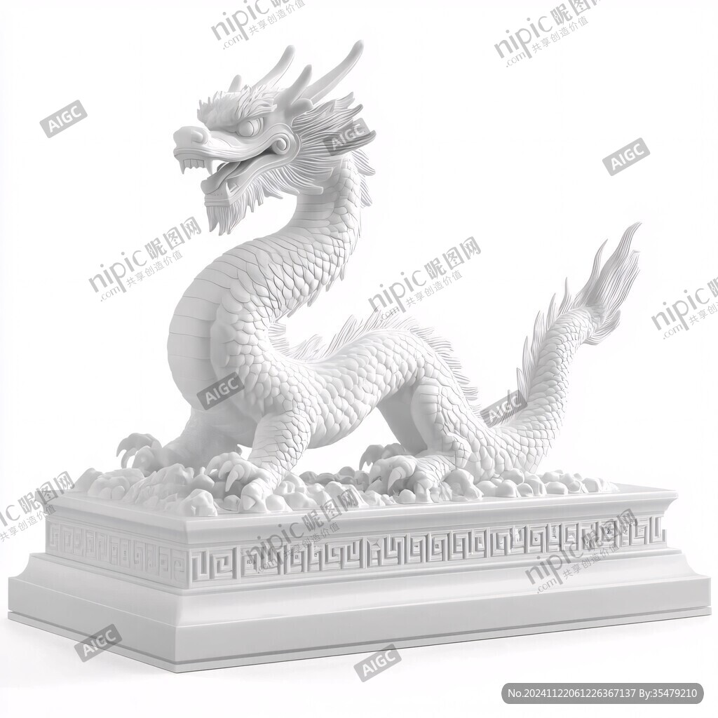大氣雕塑龍
