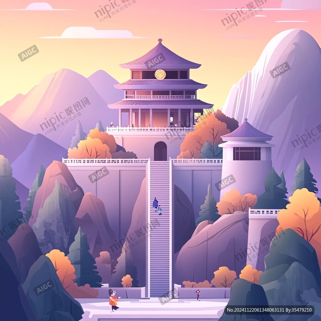 大境門插畫