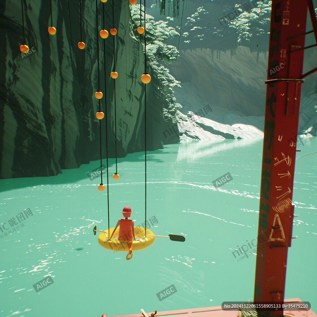 瞿塘峽插畫