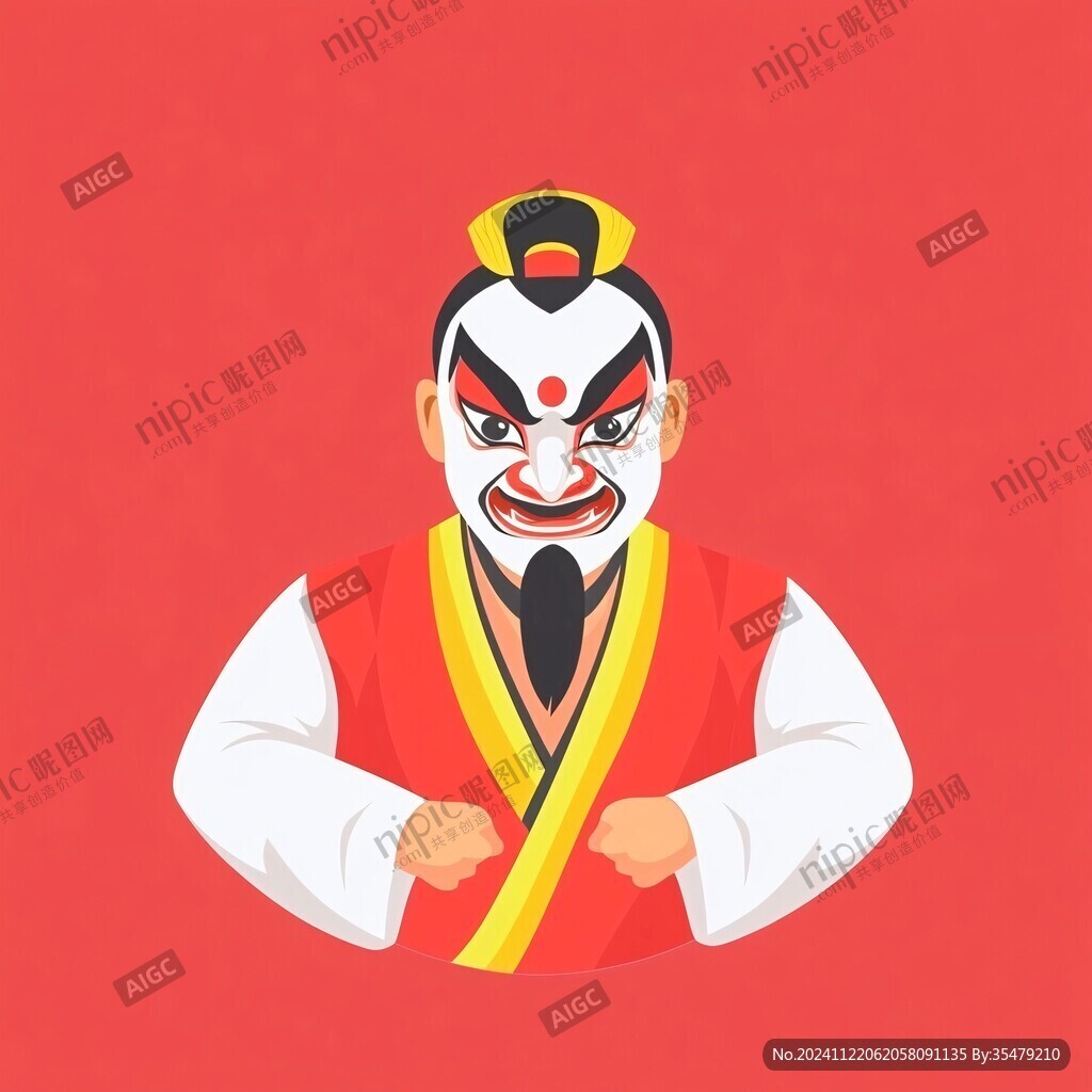 戲劇人物卡通形象
