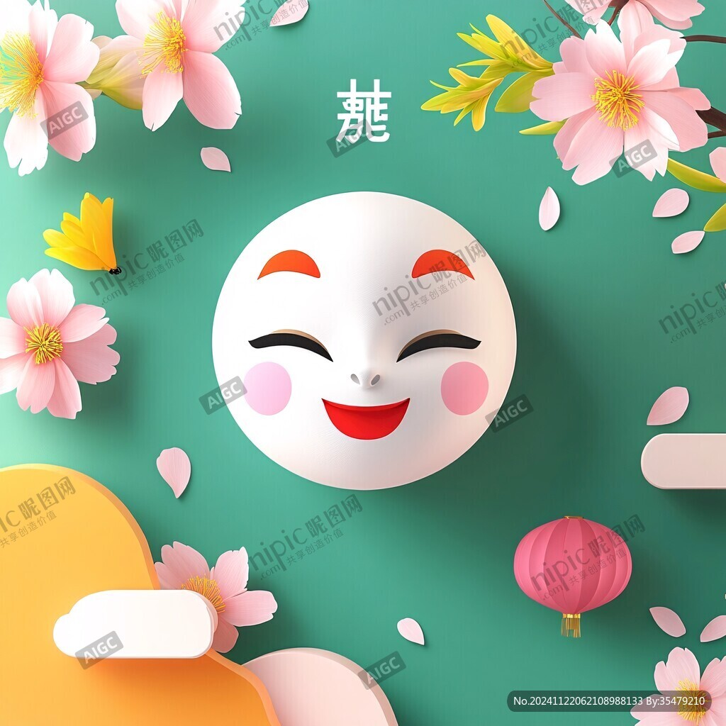 面膜插畫設計