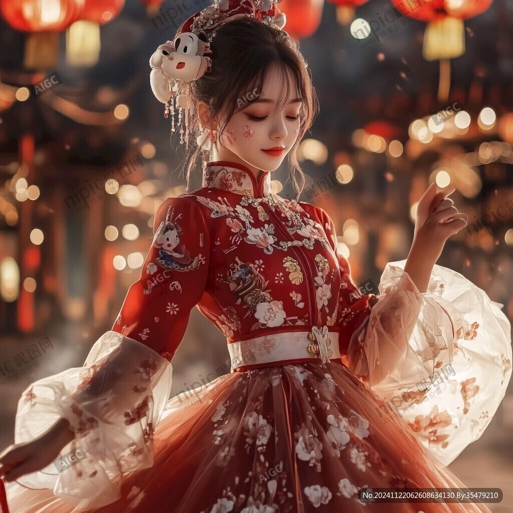 漢服秀禾裝飾