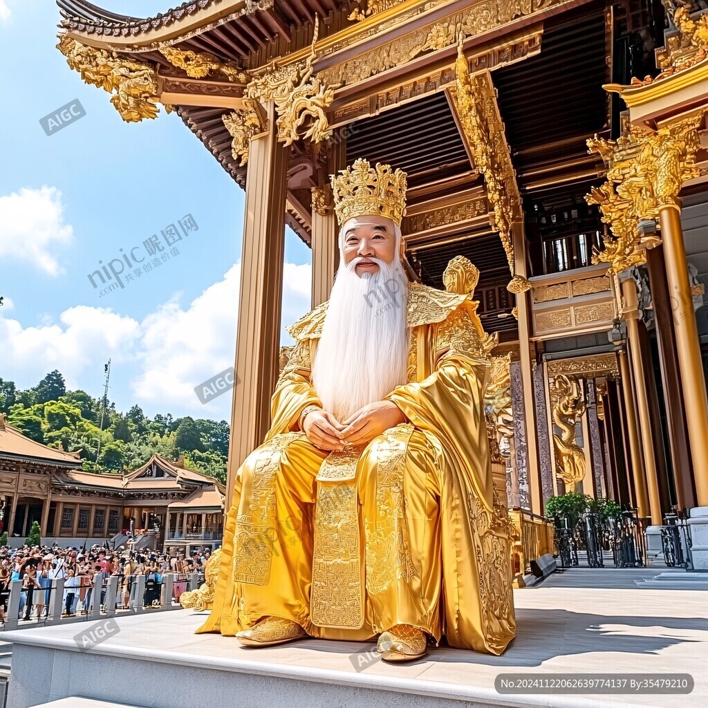 城隍爺金像