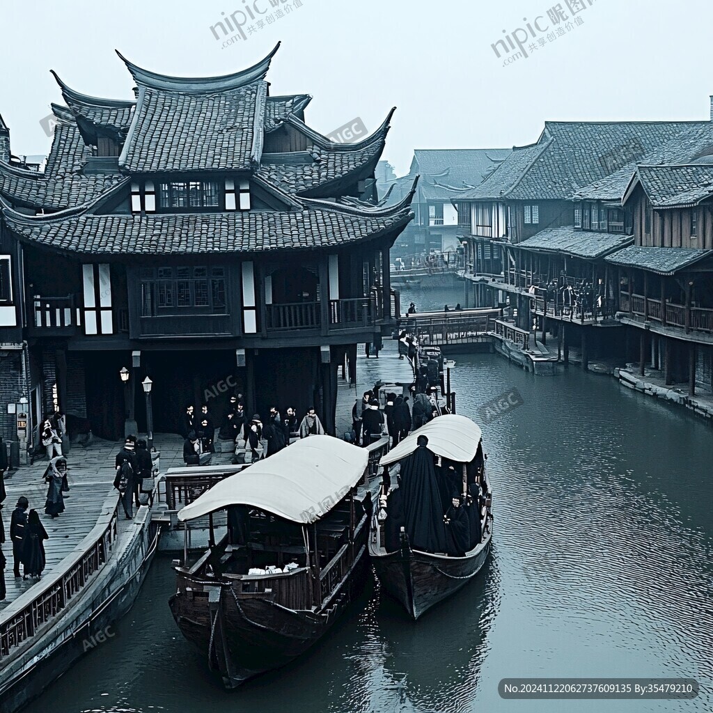 水鄉(xiāng)畫舫