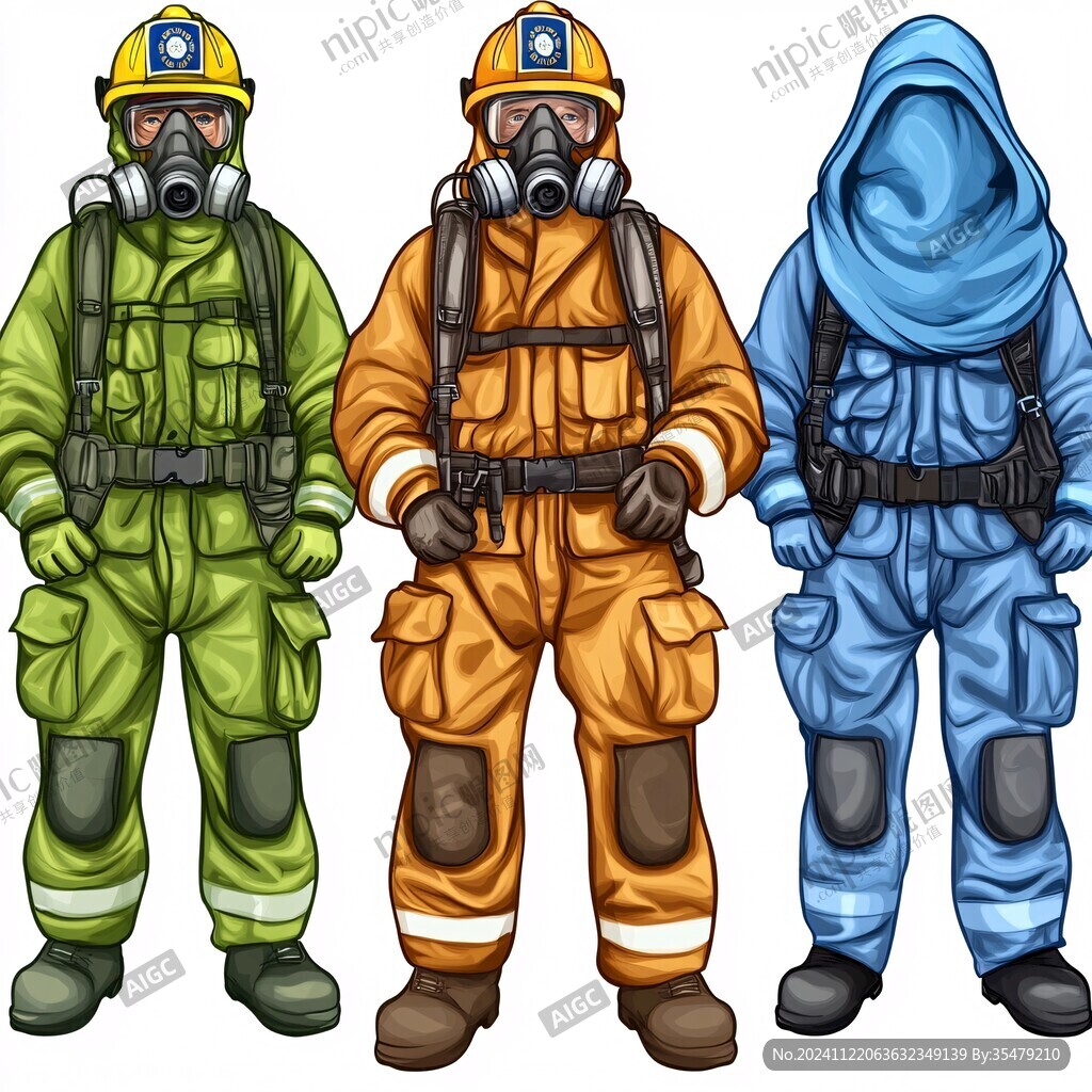 森林消防服裝圖案