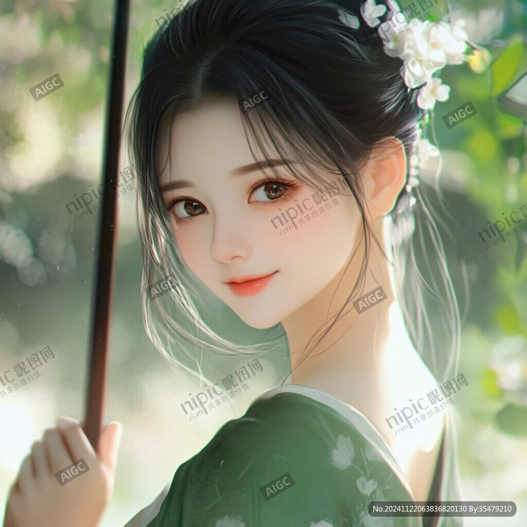 板繪人像