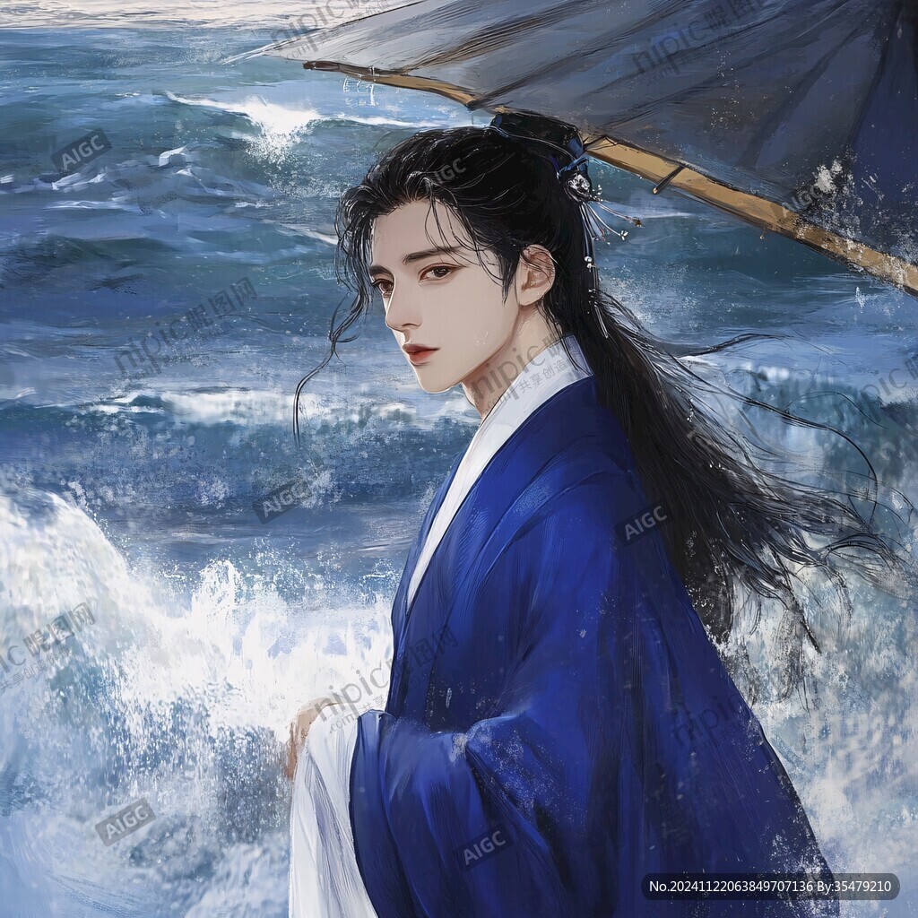 古風(fēng)少年插畫
