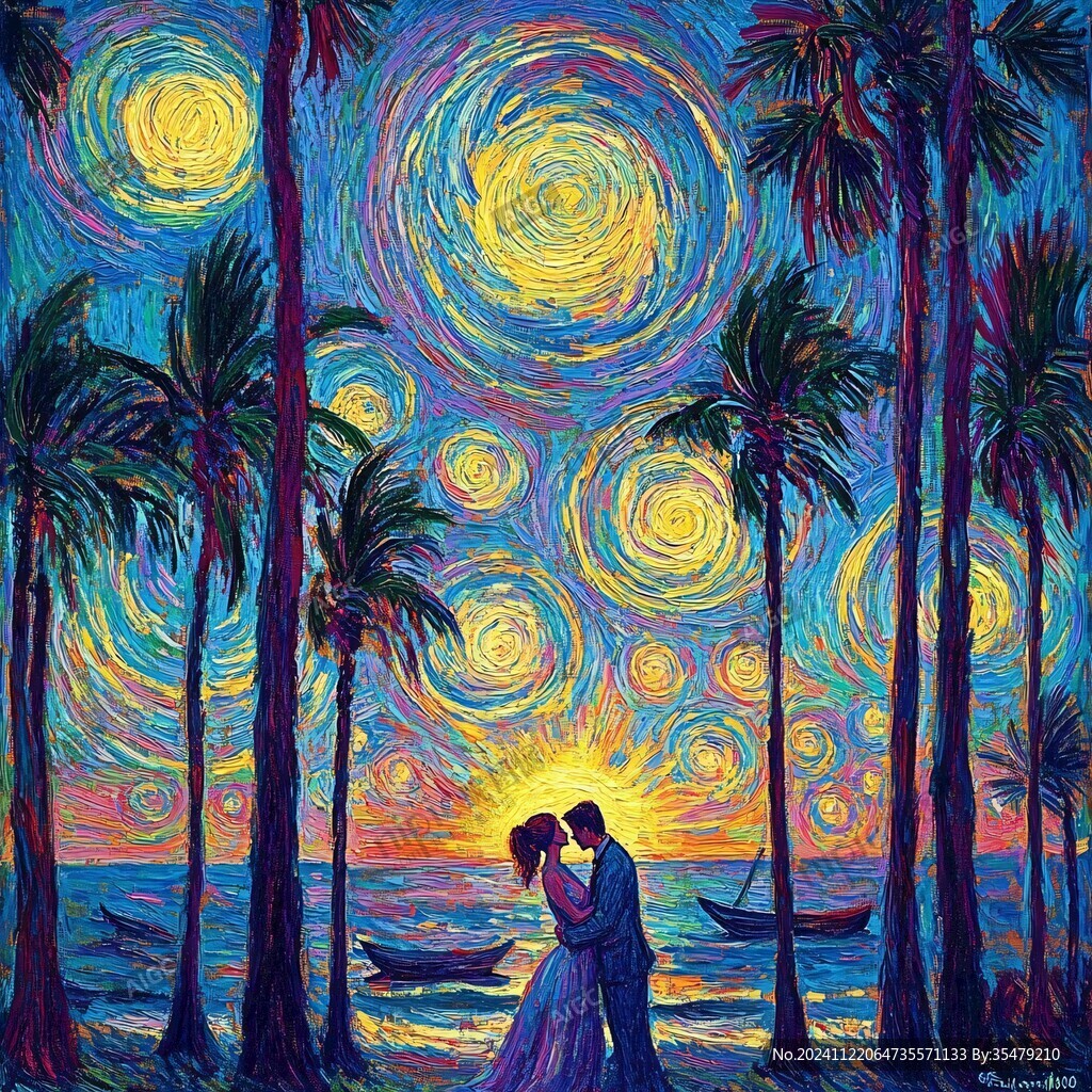 浪漫風景畫