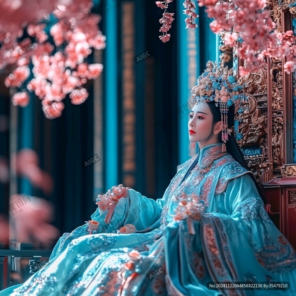粉藍(lán)古裝