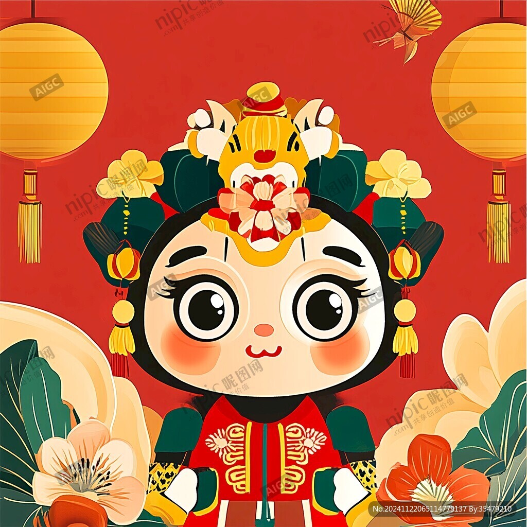 春節(jié)文創(chuàng)插畫