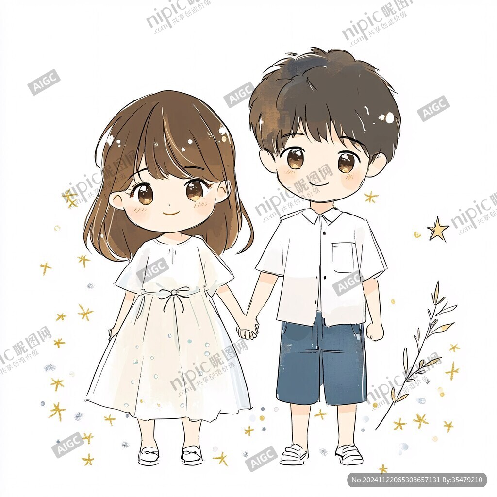 原創(chuàng)卡通男孩女孩