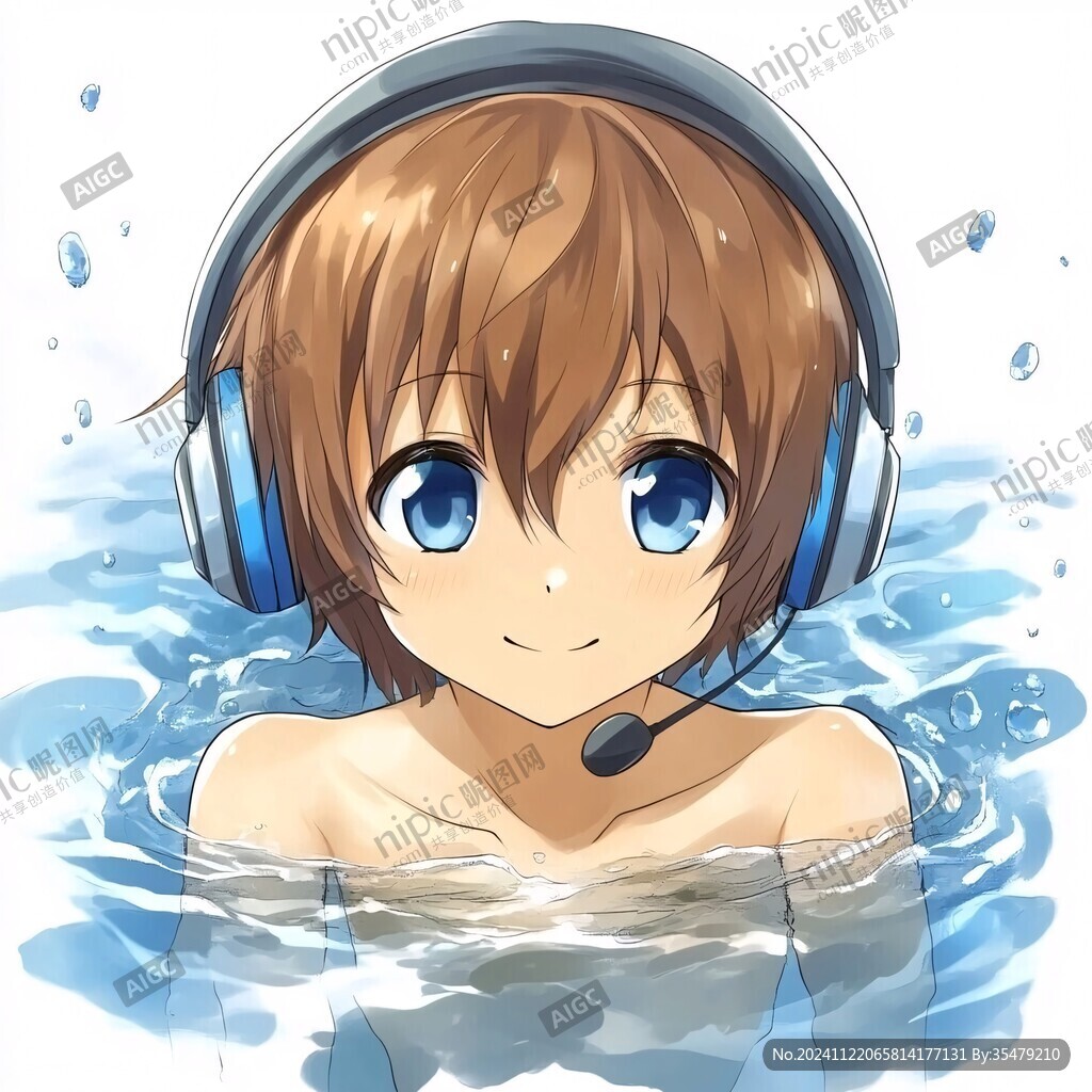 q版短發(fā)少女