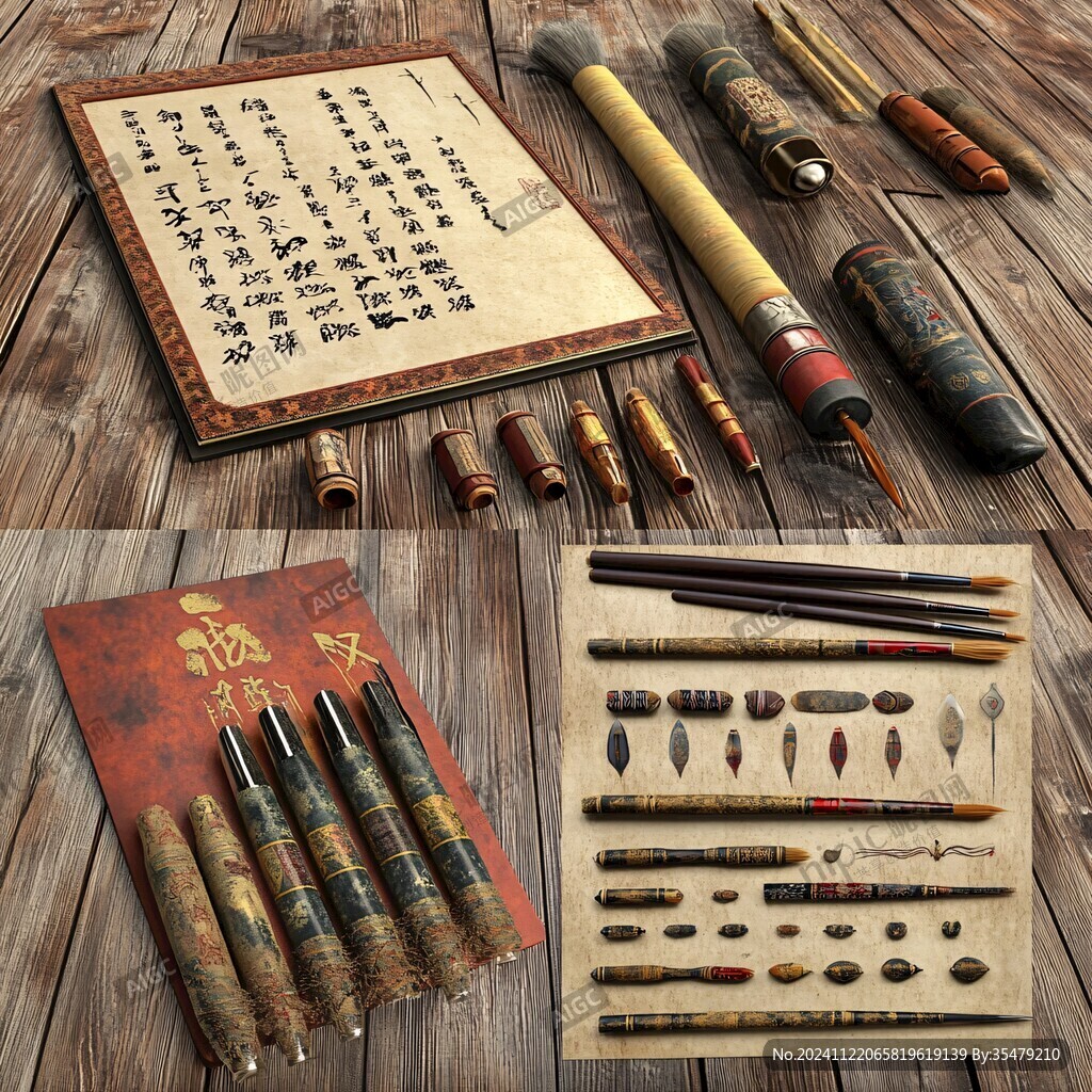 新春毛筆禮盒