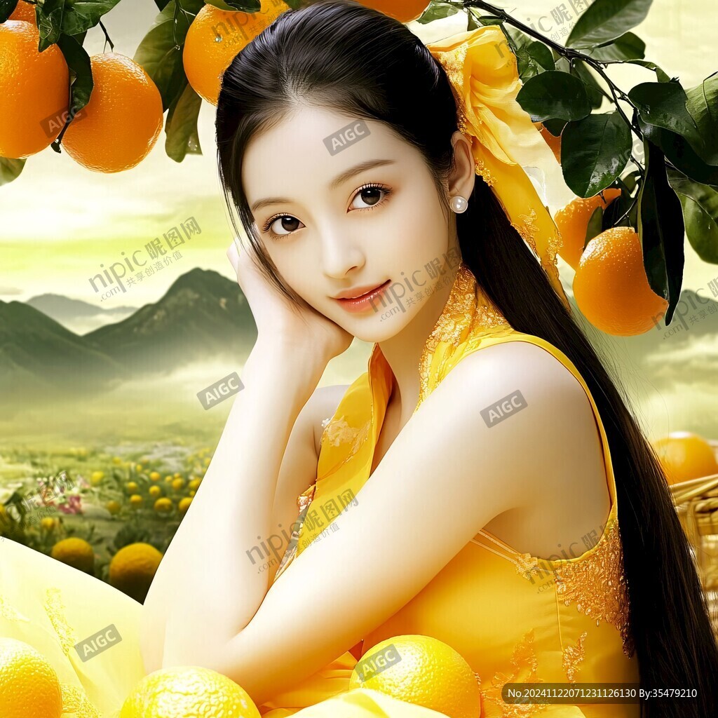 鼠繪古代美女