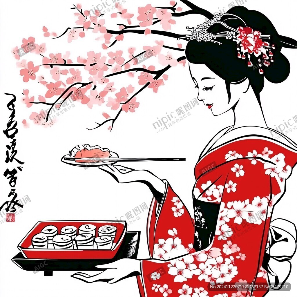 日本餐廳裝飾畫