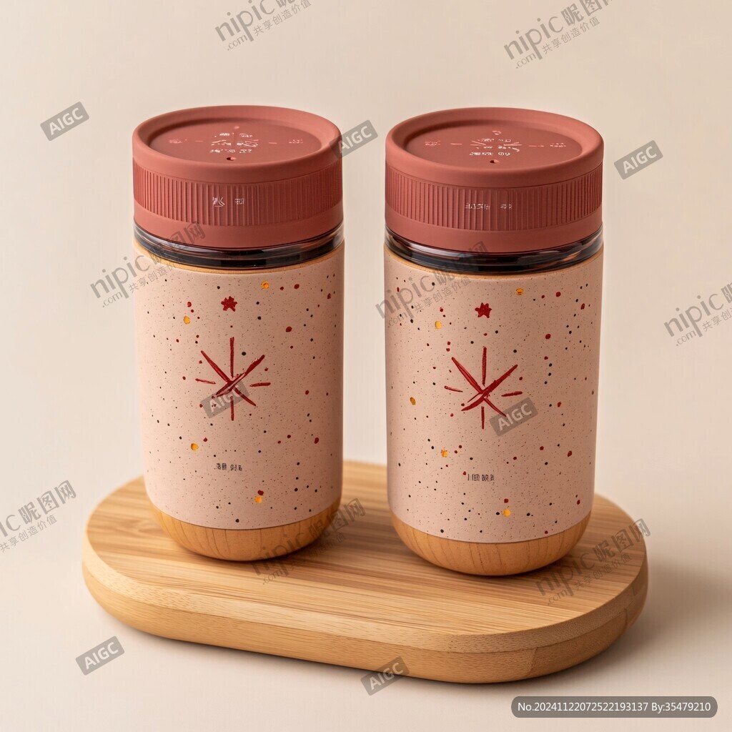 桂花紅糖罐設計