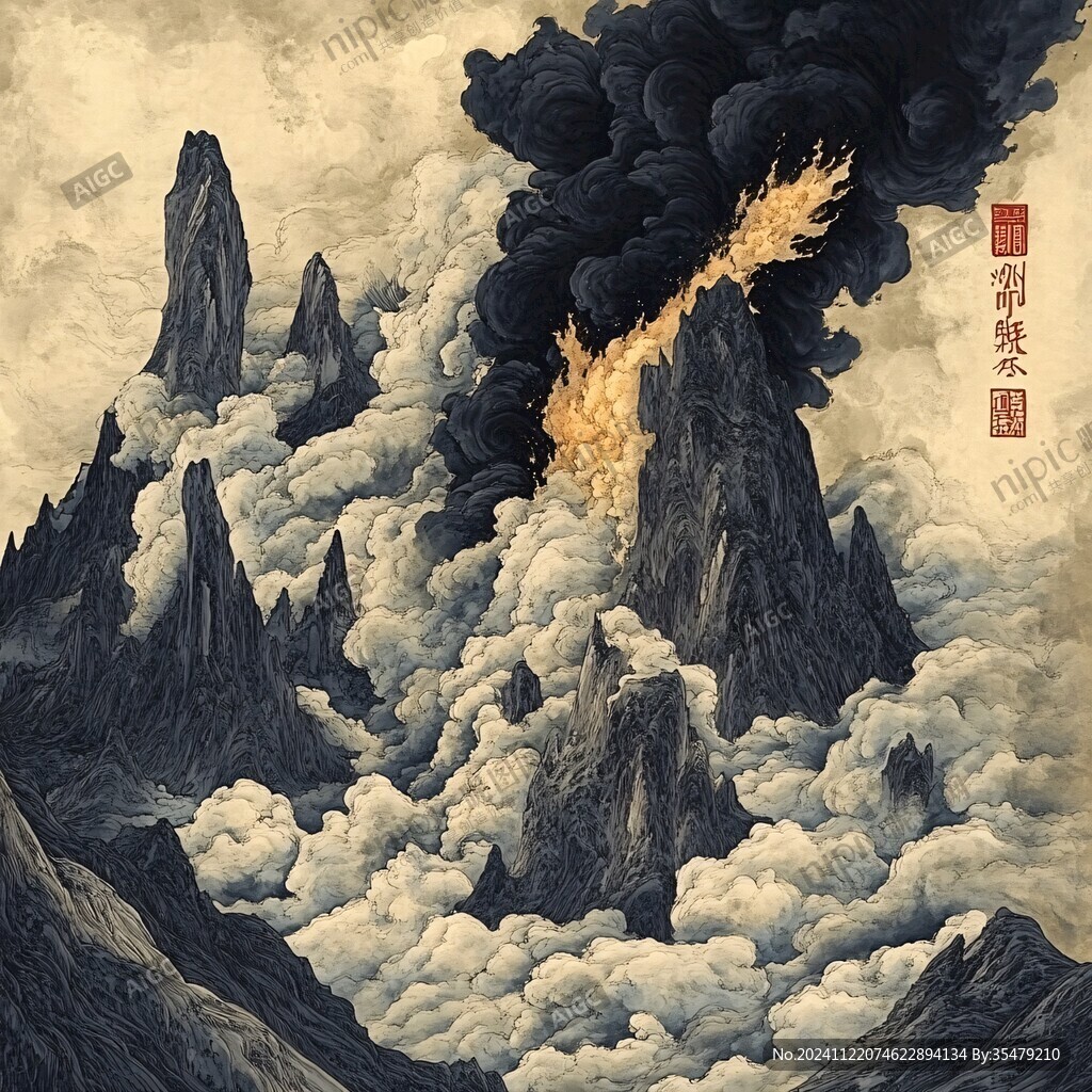 風(fēng)林火山手繪