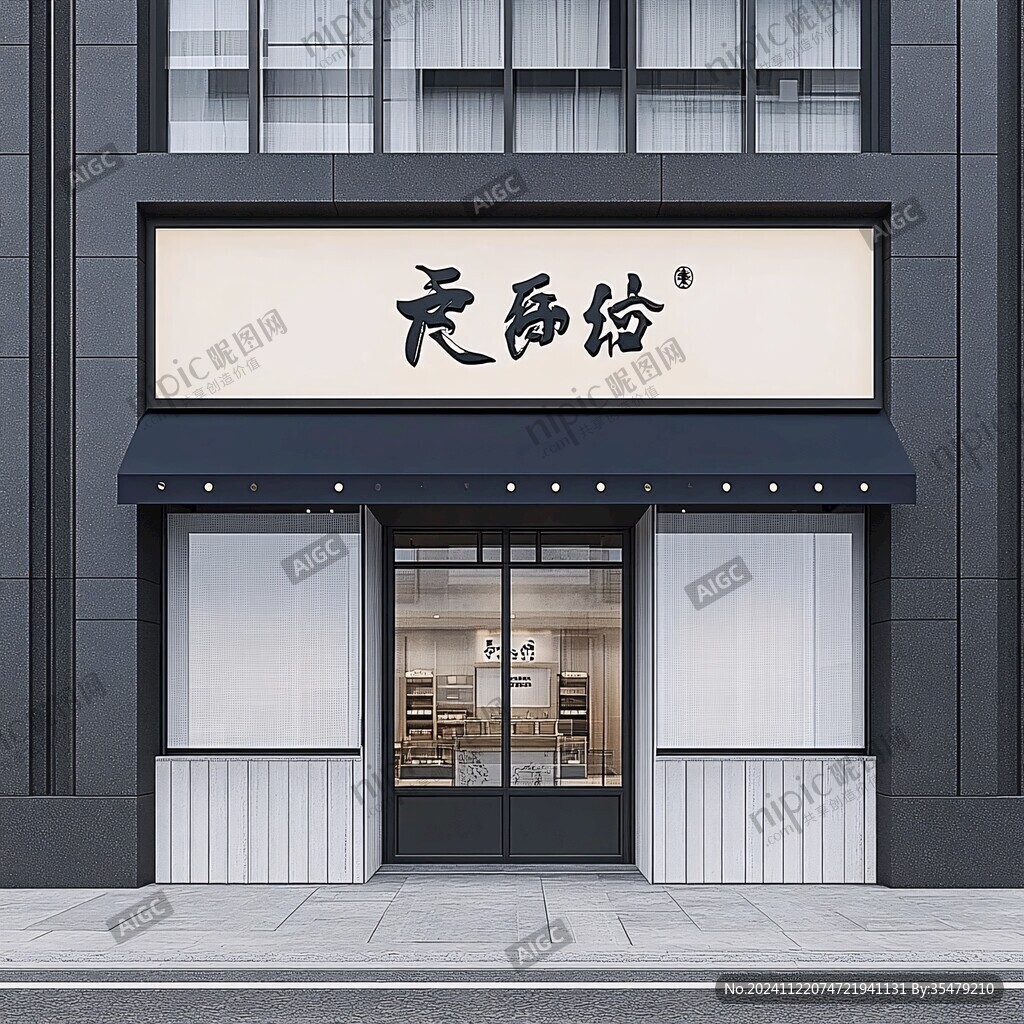 西點店門頭設計