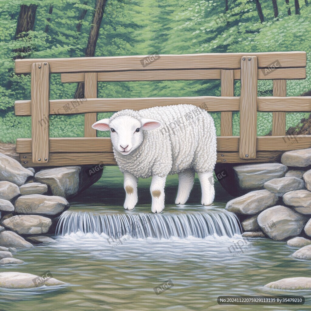 放羊插畫