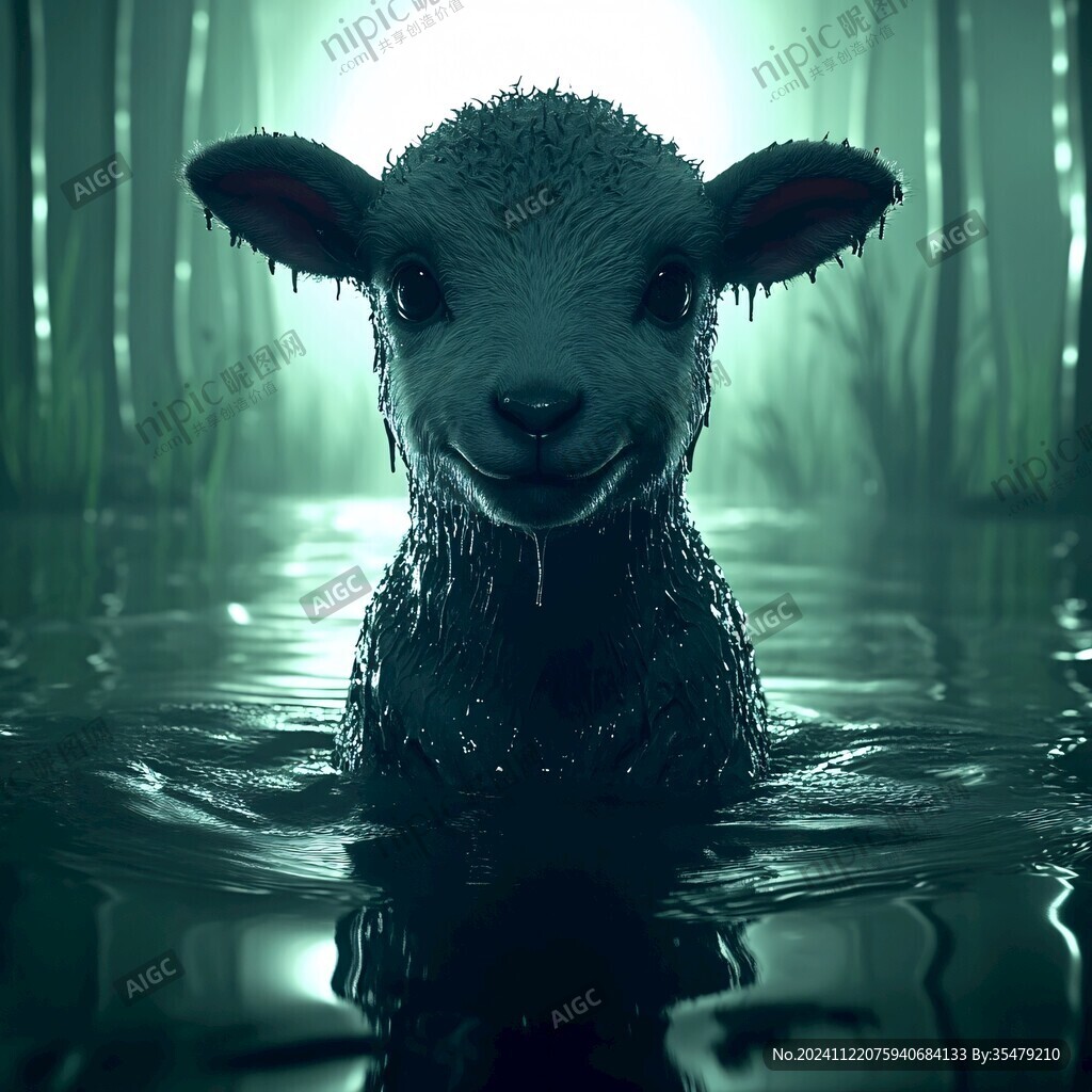 動物插畫寫實