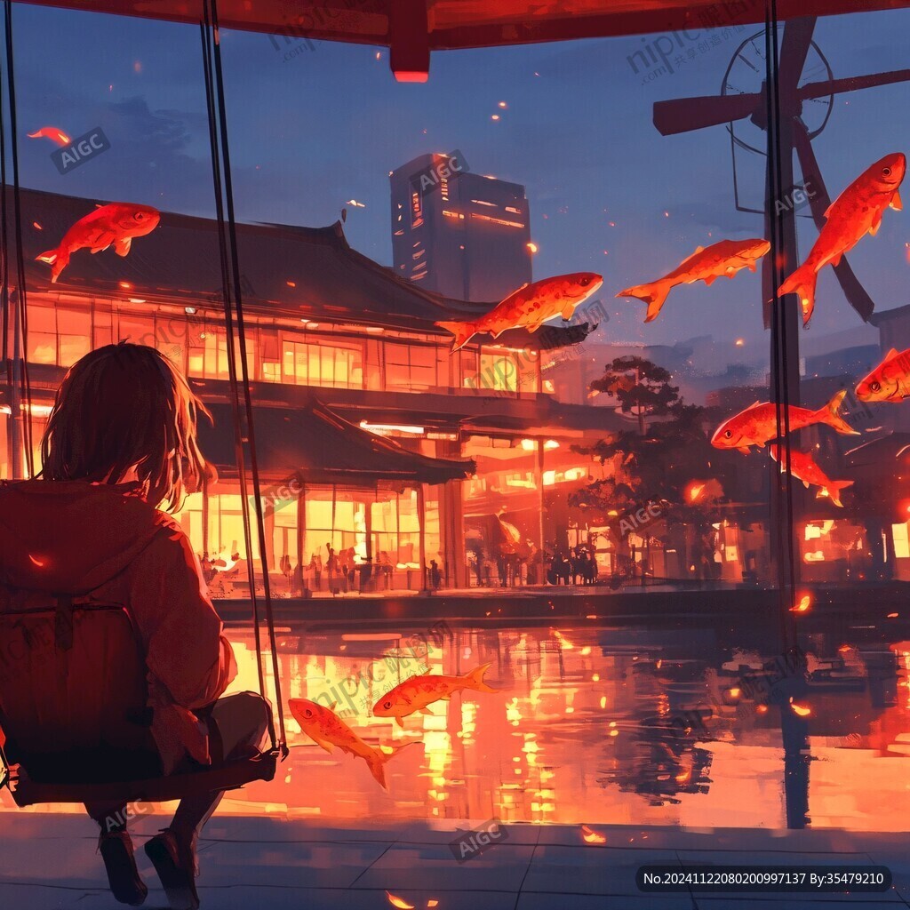 魚與少女