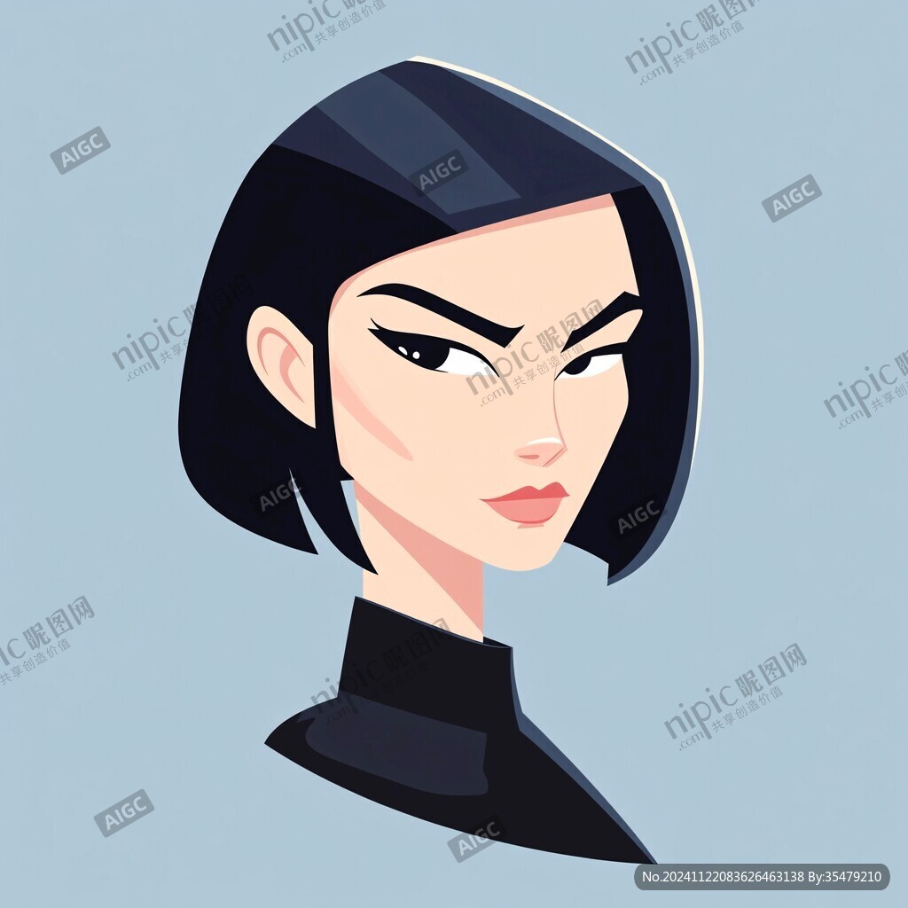 女生頭像設(shè)計(jì)
