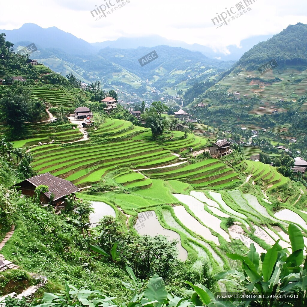 加榜梯田景色