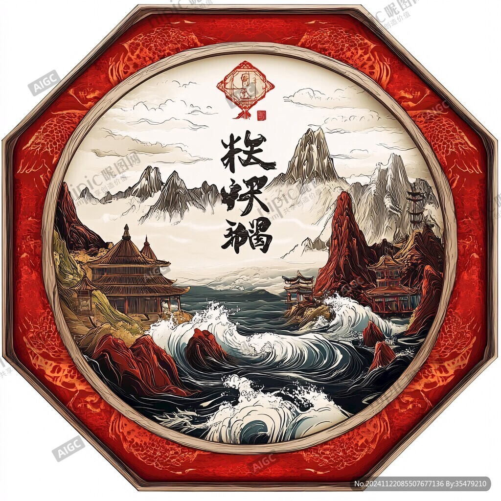 螺螄粉壁畫螺螄粉包裝