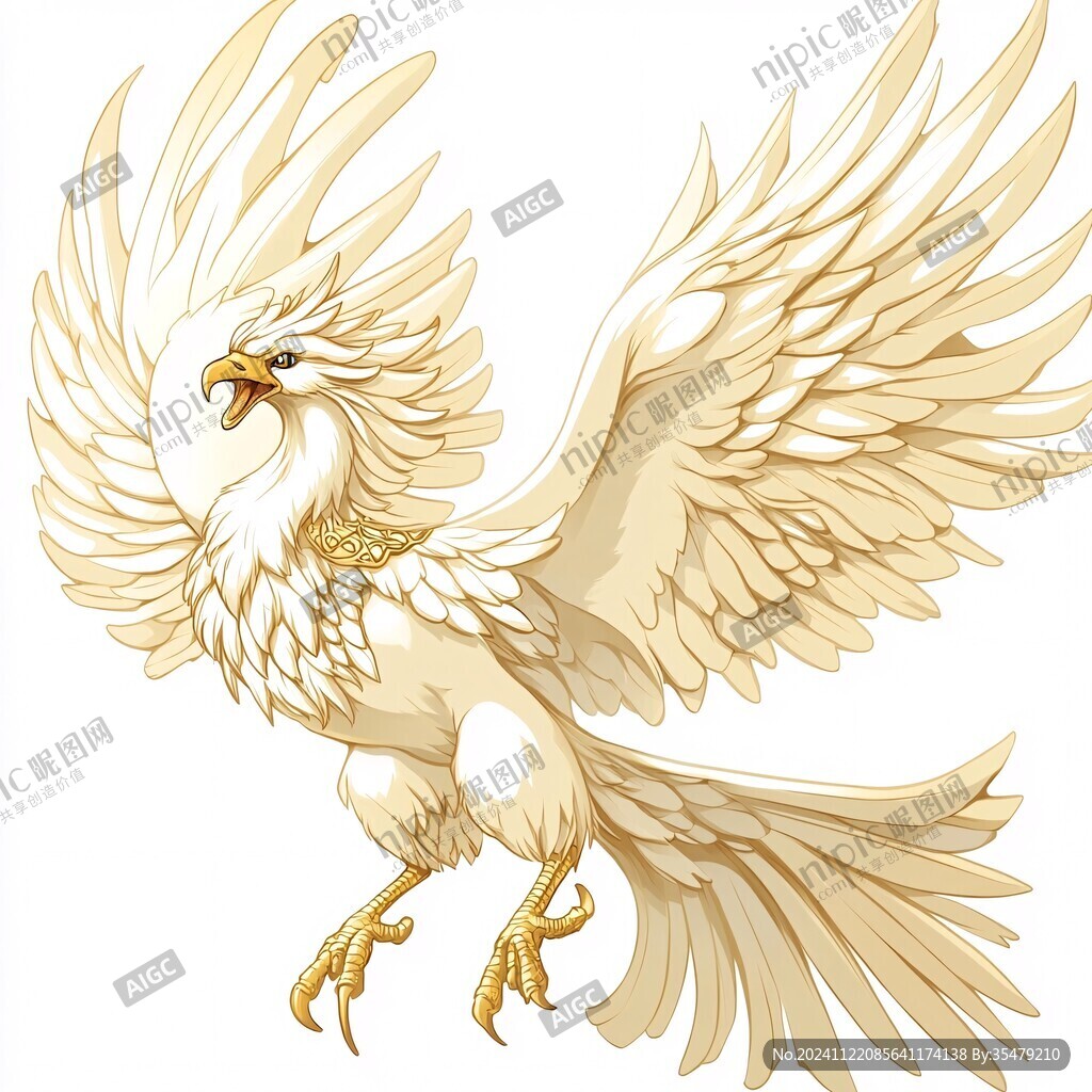 手繪鳳凰素材