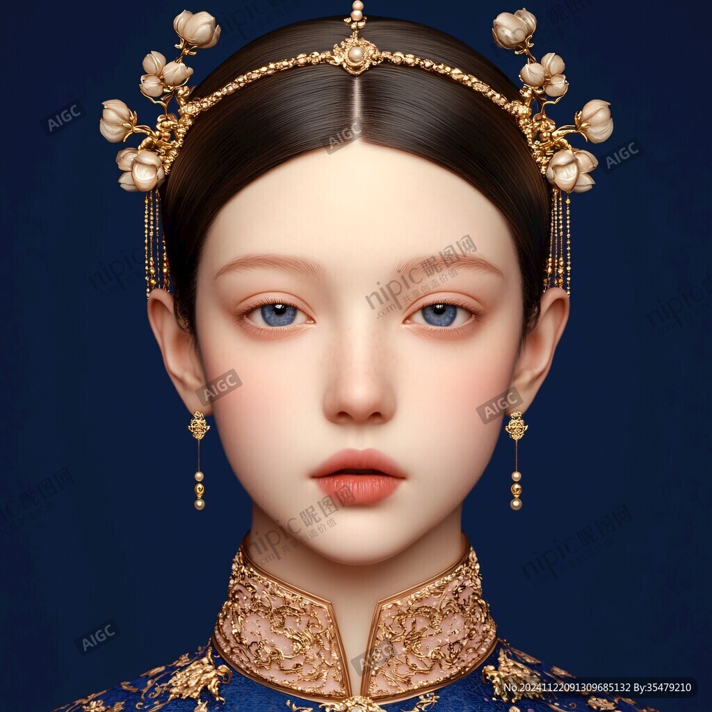 宮女模型