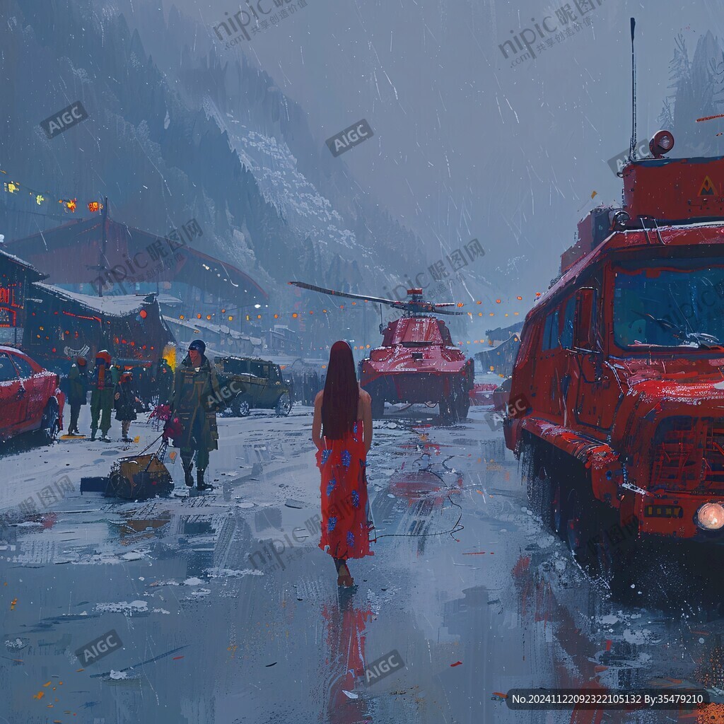 火龍探雪