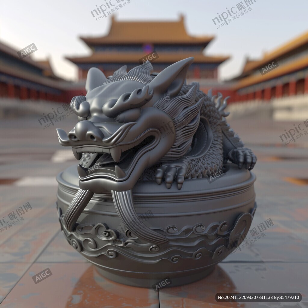 龍年ip建模