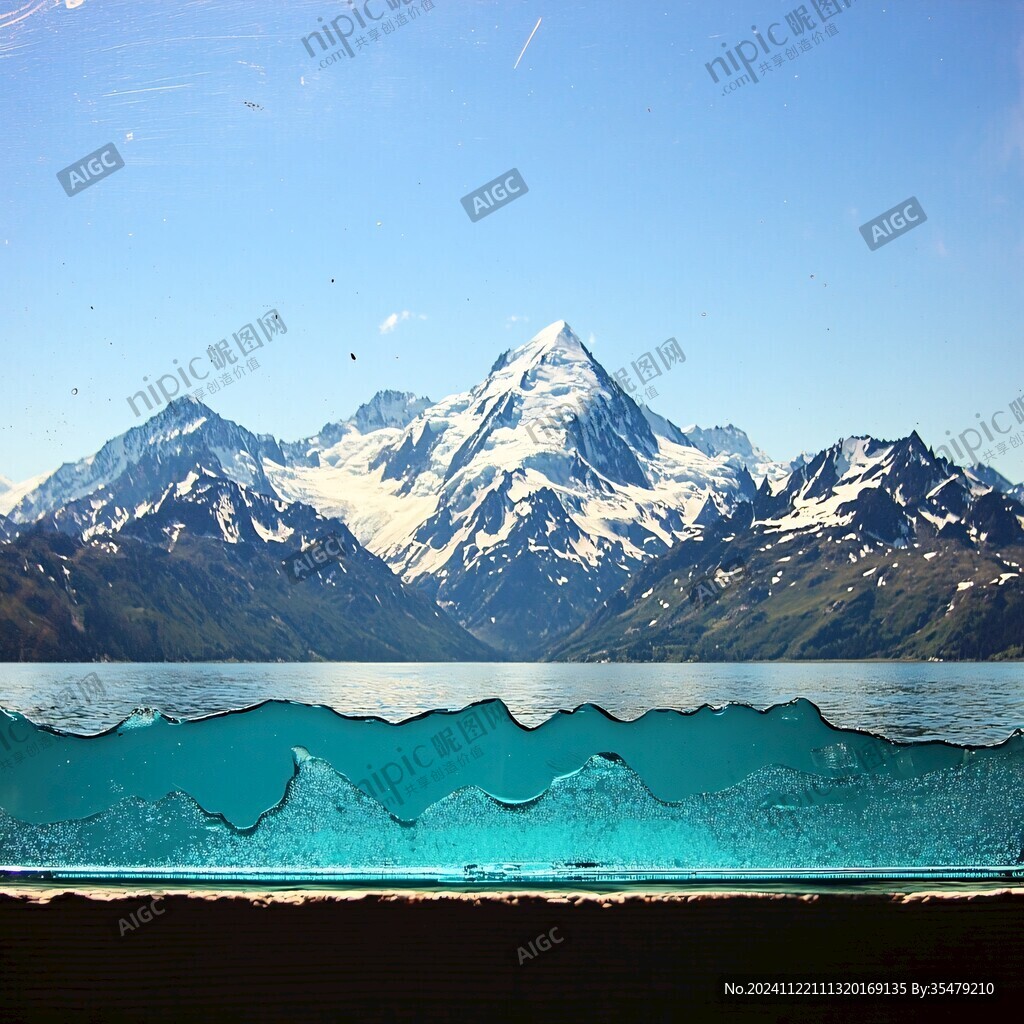 阿拉斯加雪山