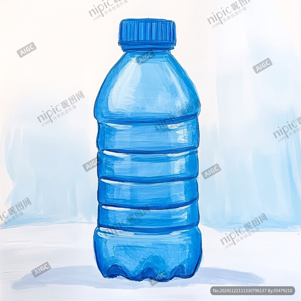礦泉水插畫