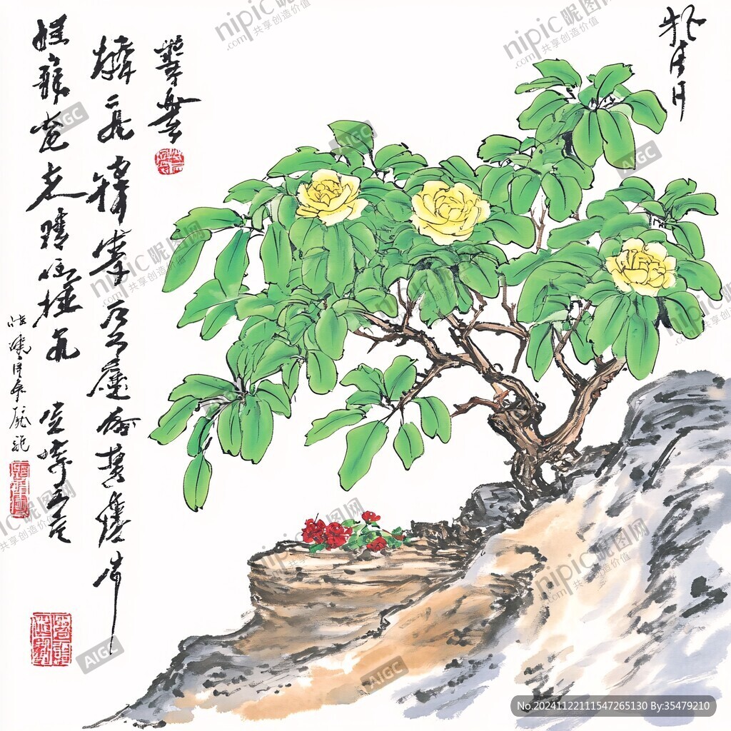 壽桃結(jié)樹圖