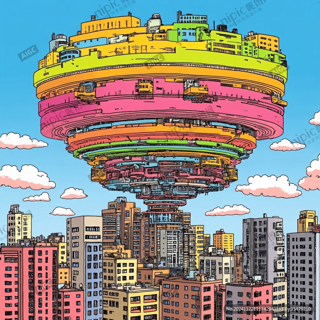 飛碟形狀建筑